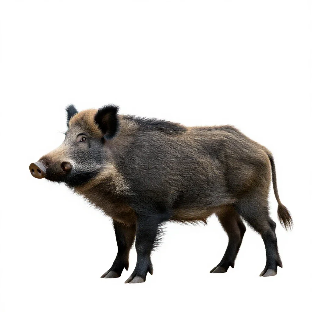 Boarhound isolated on a white background