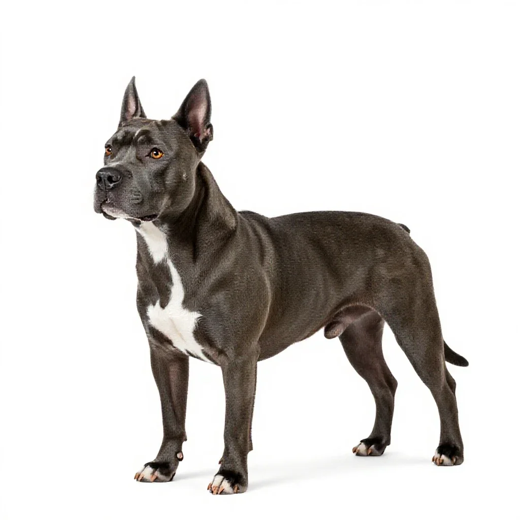 Bullterrier isolated on a white background