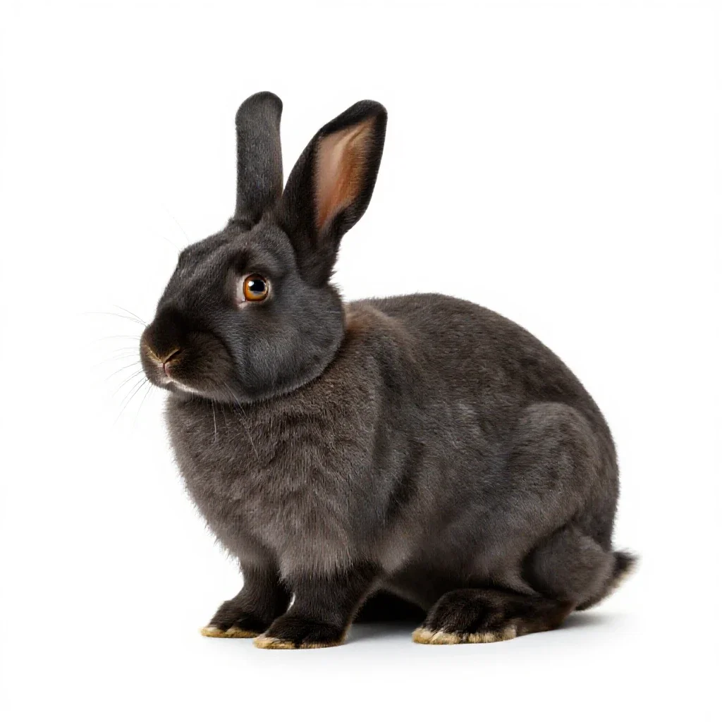 Bunny isolated on a white background