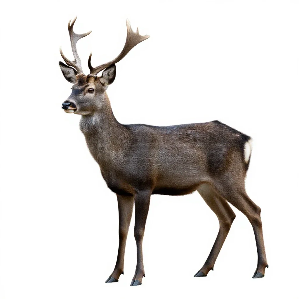 Doe isolated on a white background
