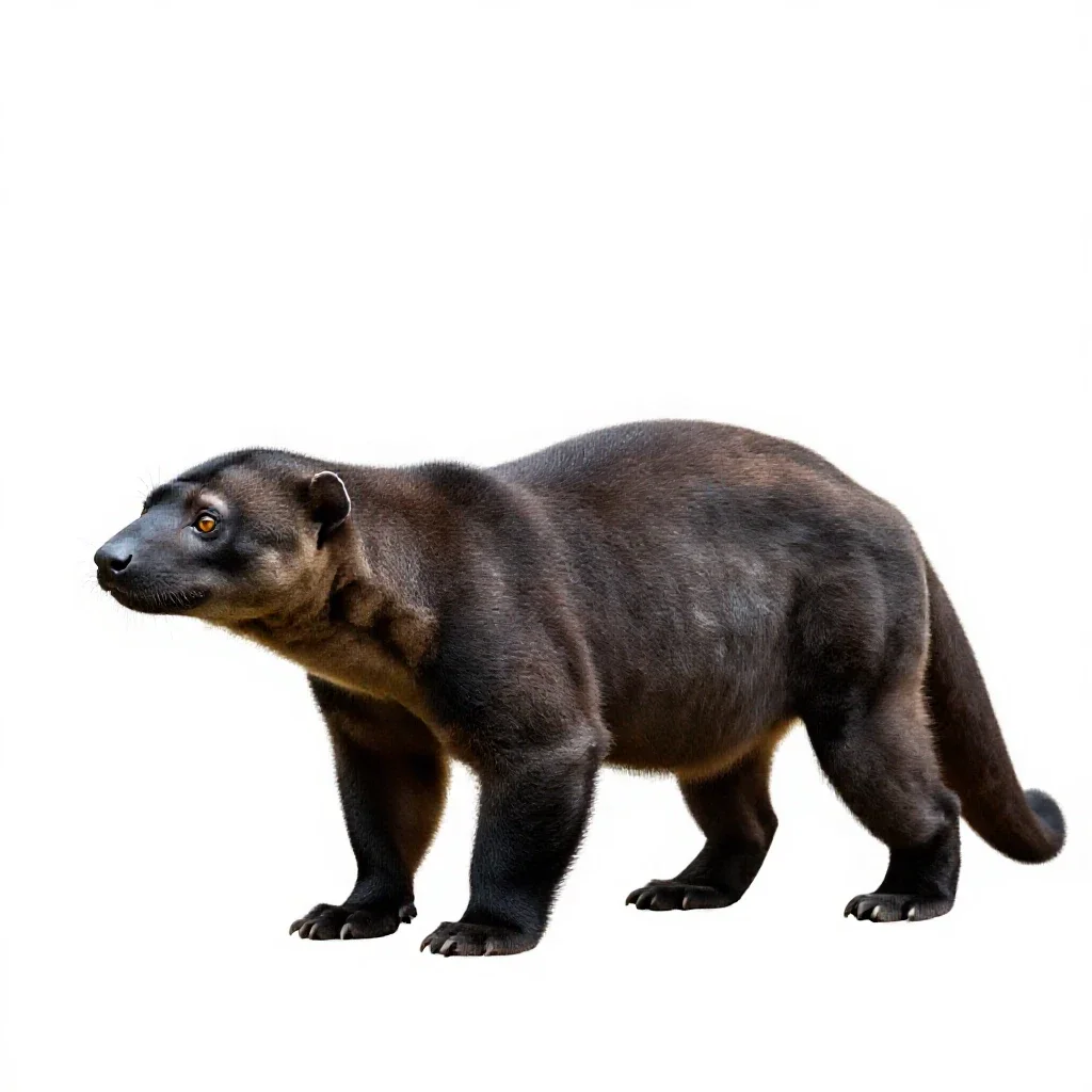 Fossa isolated on a white background