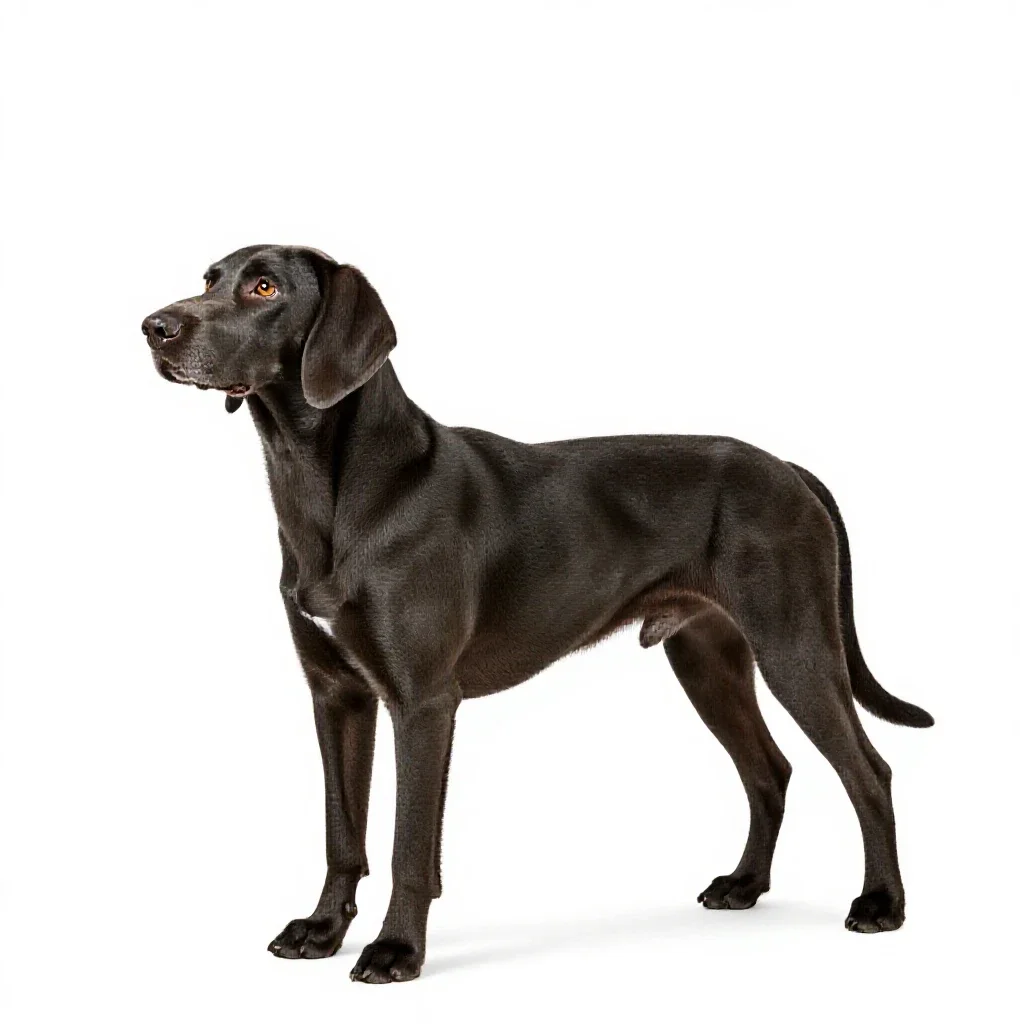 Foxhound isolated on a white background
