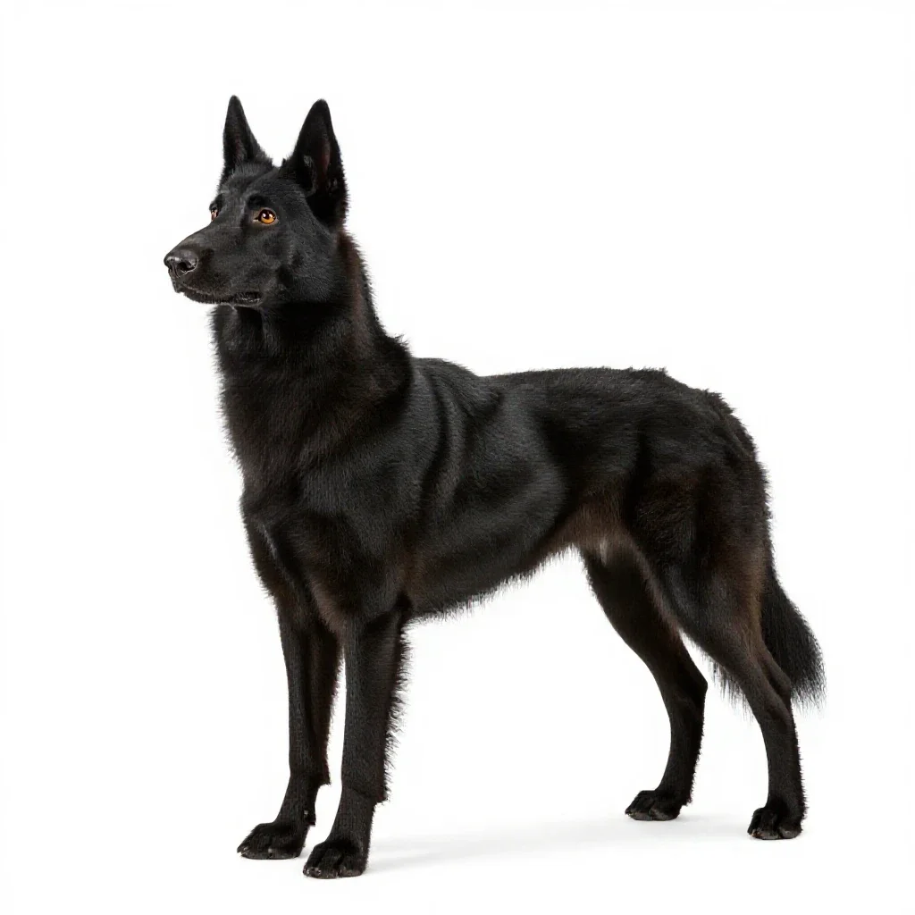 Groenendael isolated on a white background