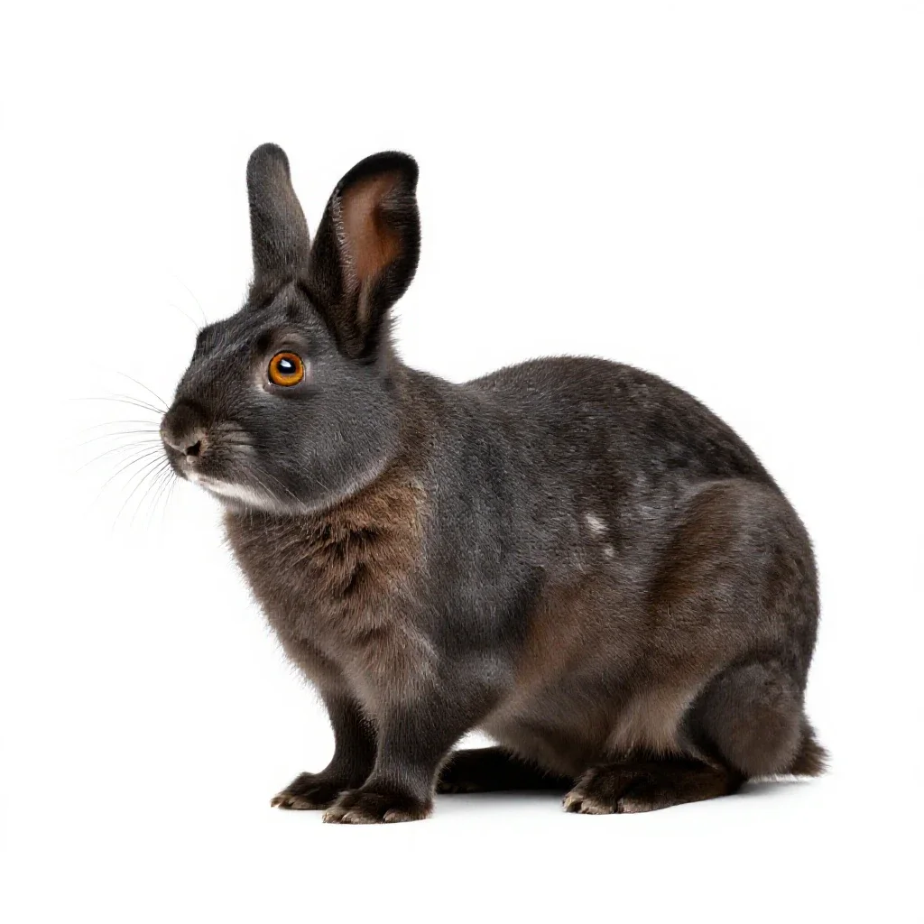 Lagomorph isolated on a white background