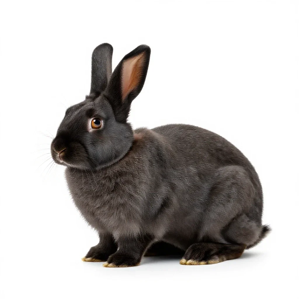 Lapin isolated on a white background