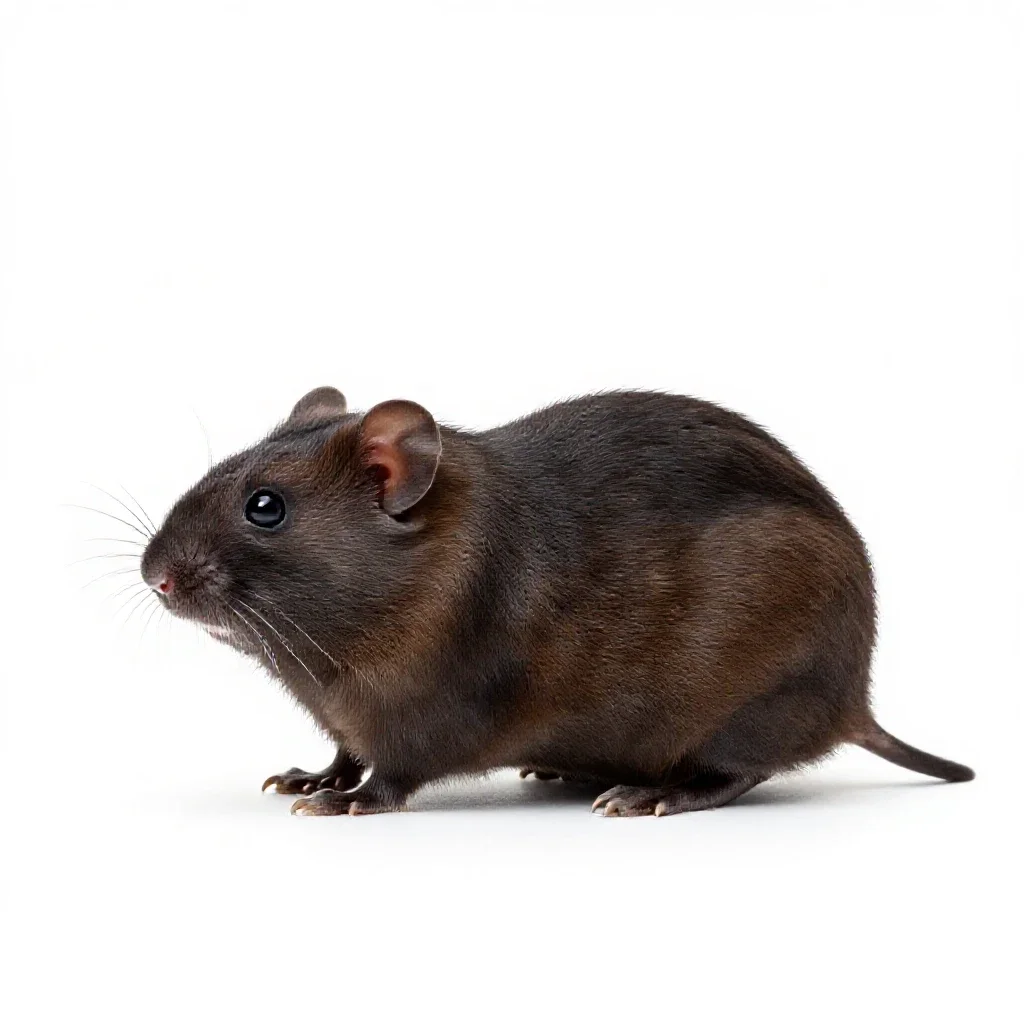 Lerot isolated on a white background