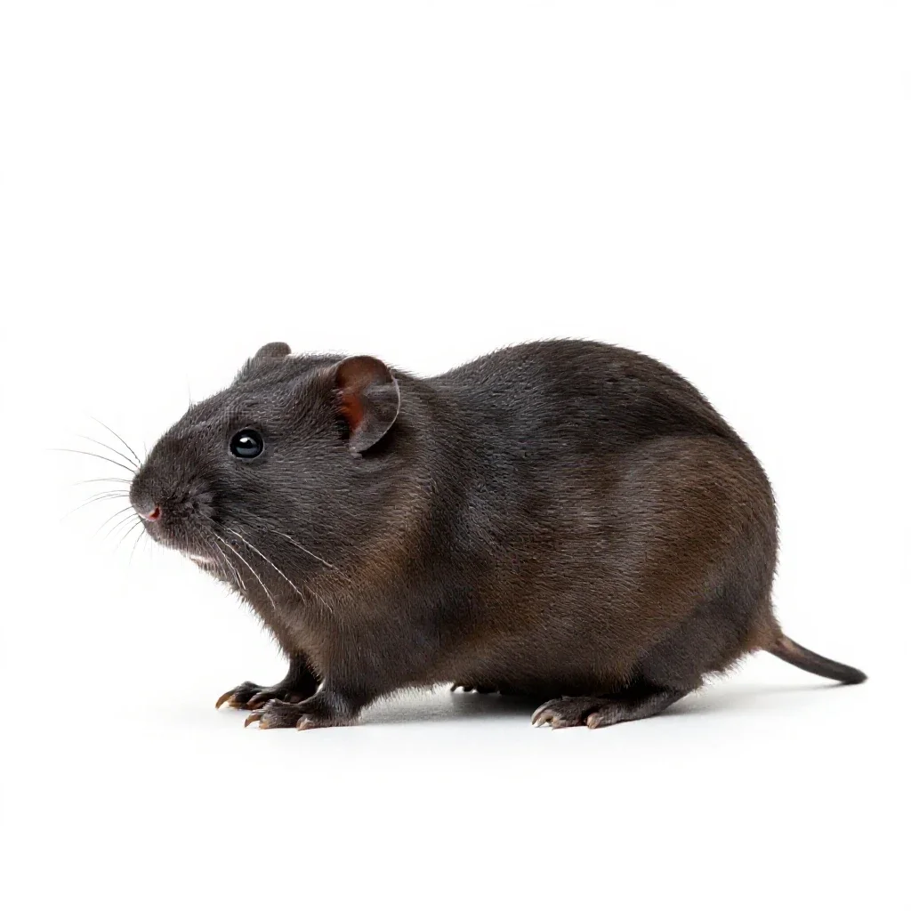 Loir isolated on a white background