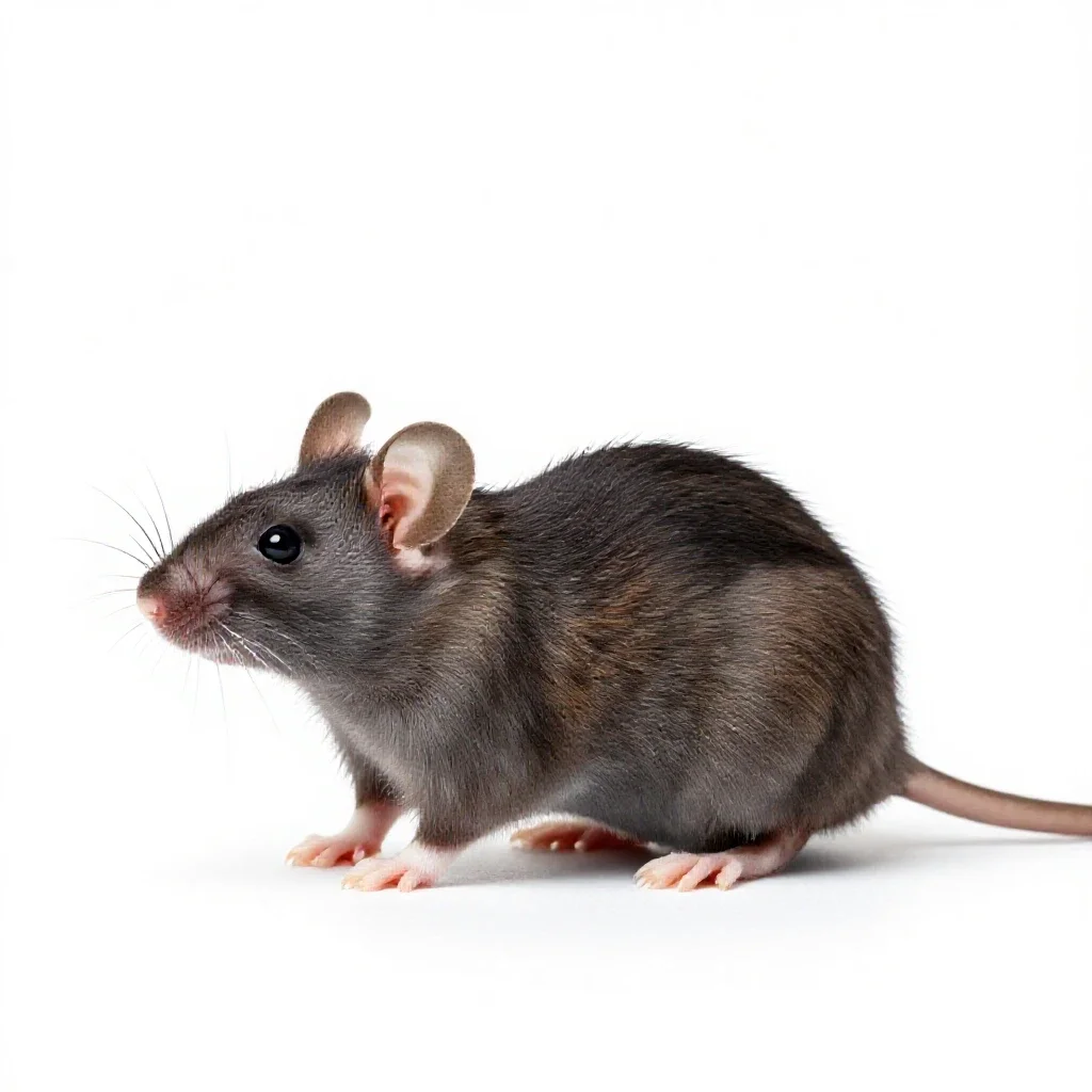 Mouse isolated on a white background