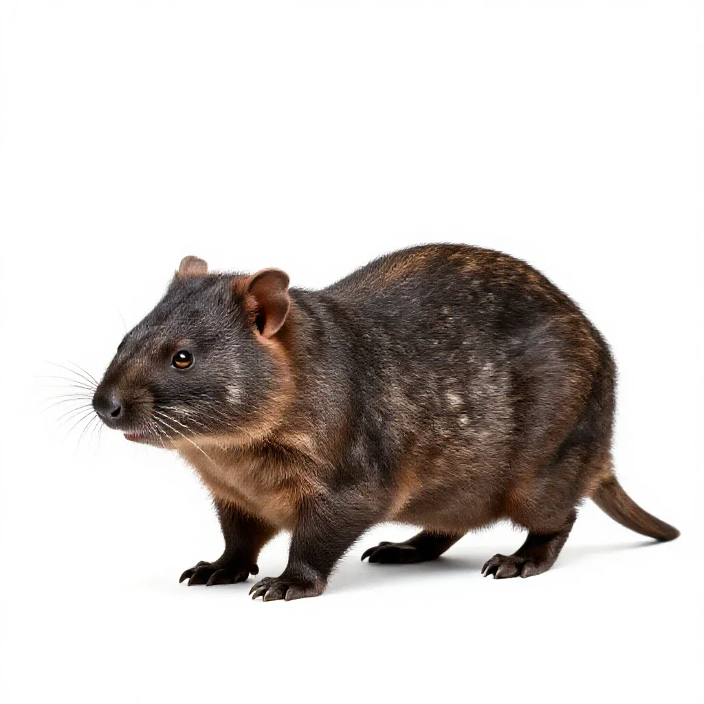 Numbat isolated on a white background