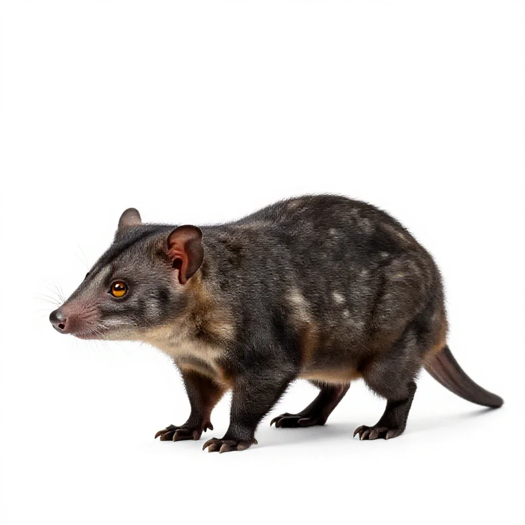 Prototherian isolated on a white background