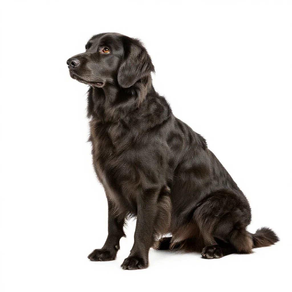 Setter isolated on a white background