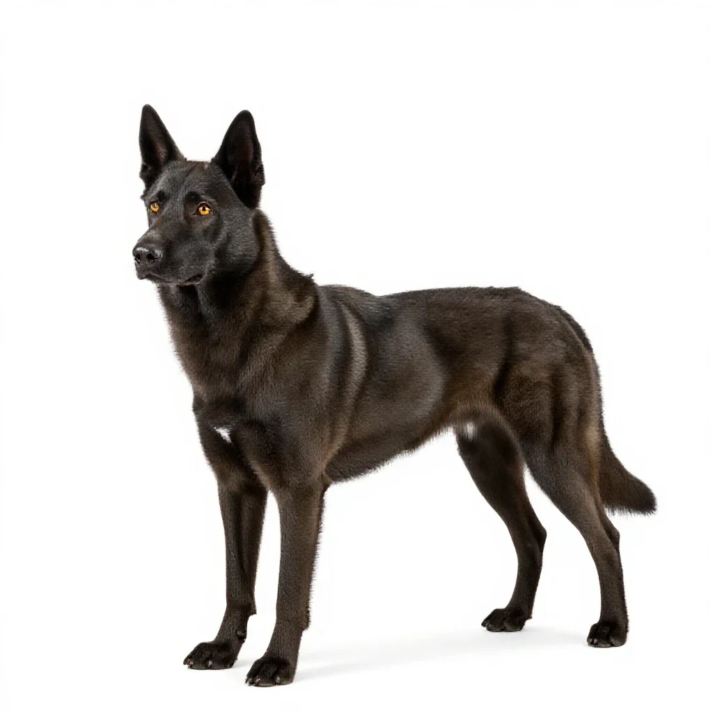Watchdog isolated on a white background