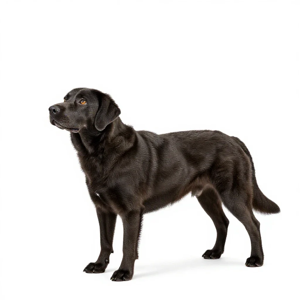 Water dog isolated on a white background