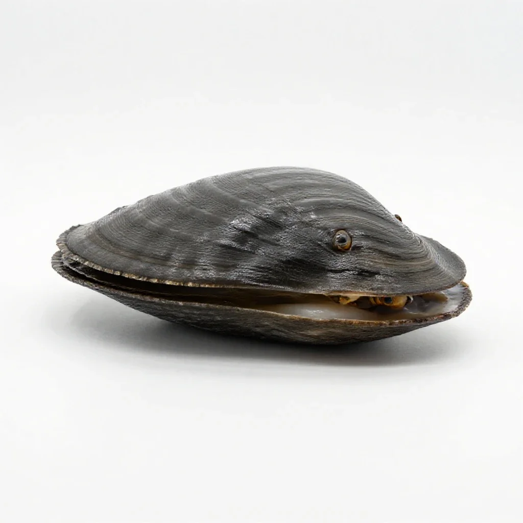 Bivalve isolated on a white background