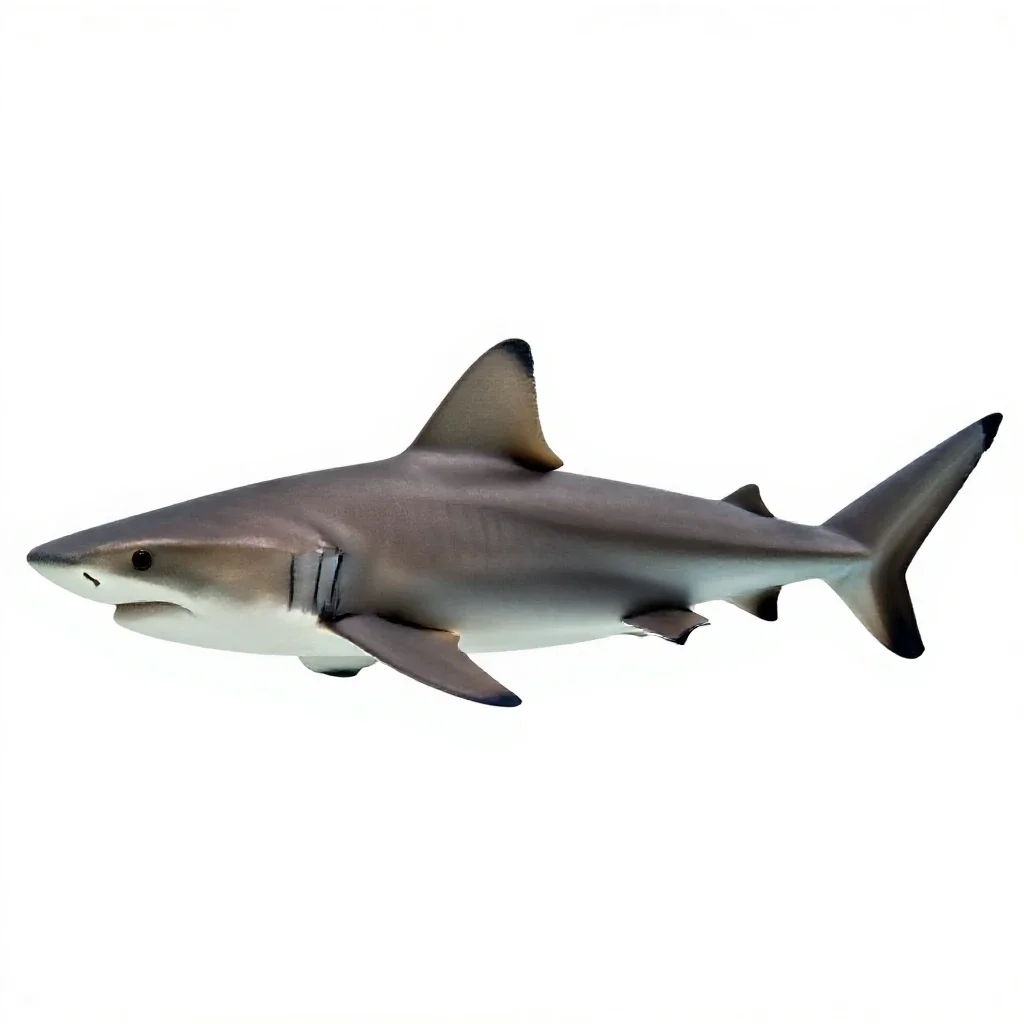 Cat shark isolated on a white background