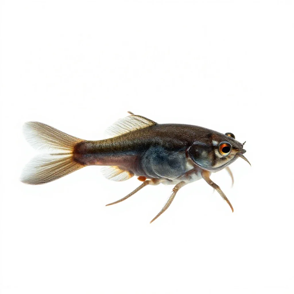 Daphnia isolated on a white background