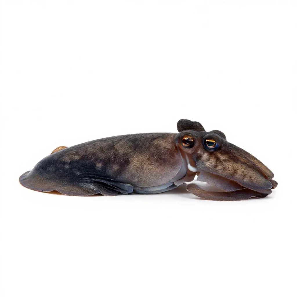 Dibranchiate isolated on a white background