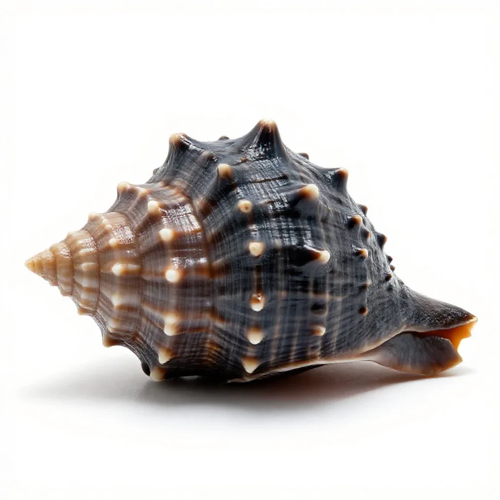 Giant conch isolated on a white background