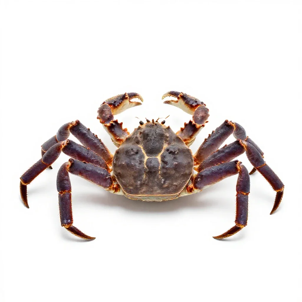Giant crab isolated on a white background