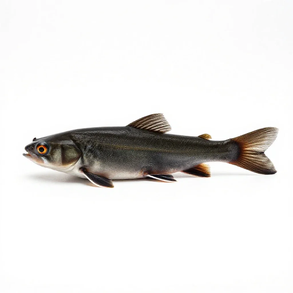 Gudgeon isolated on a white background