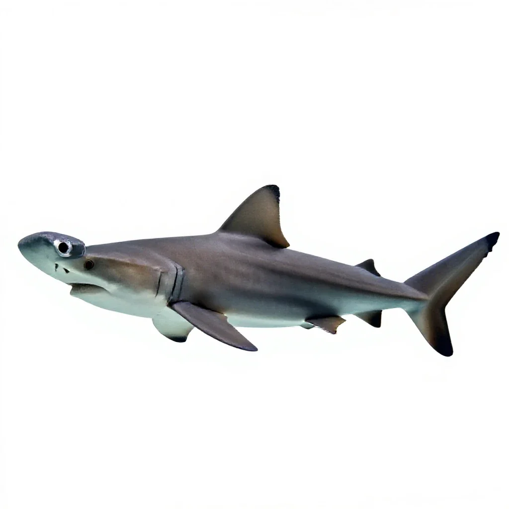 Hammerhead isolated on a white background