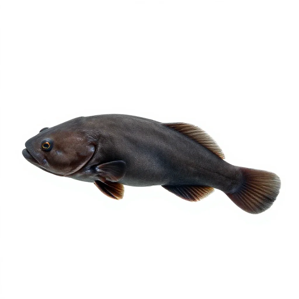 Holocephalan isolated on a white background