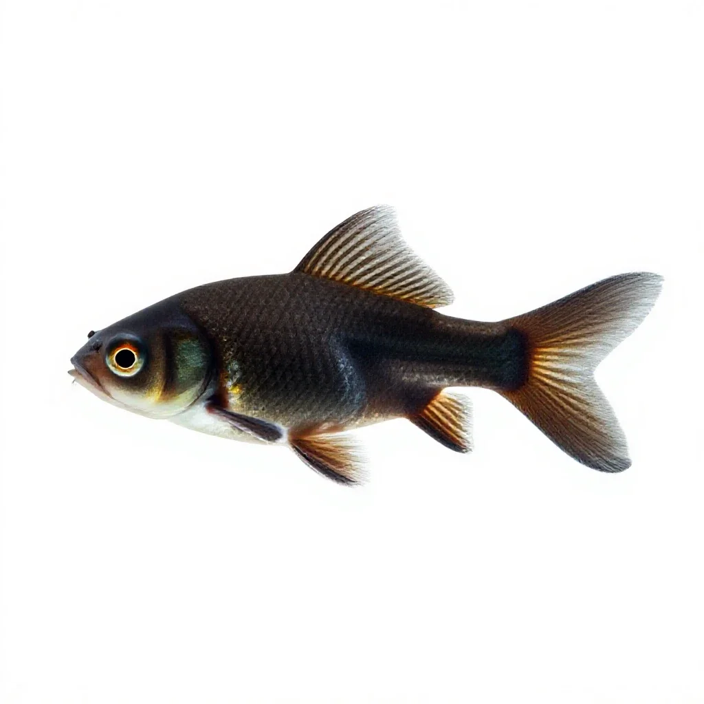 Killifish isolated on a white background