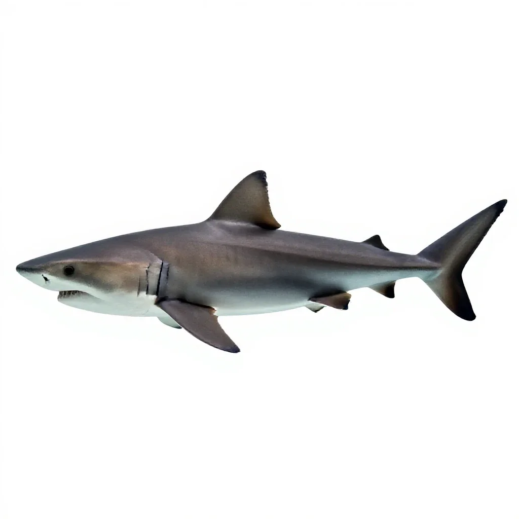 Mako isolated on a white background