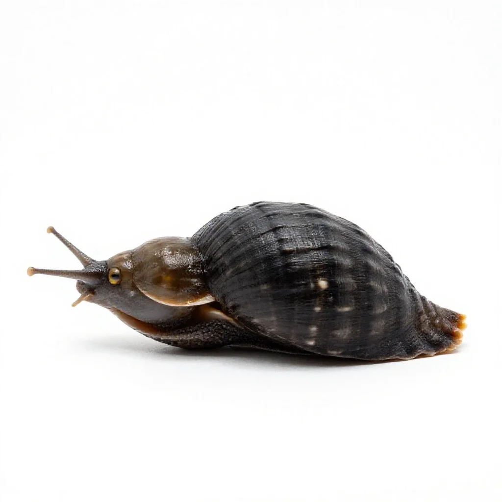 Mollusk isolated on a white background