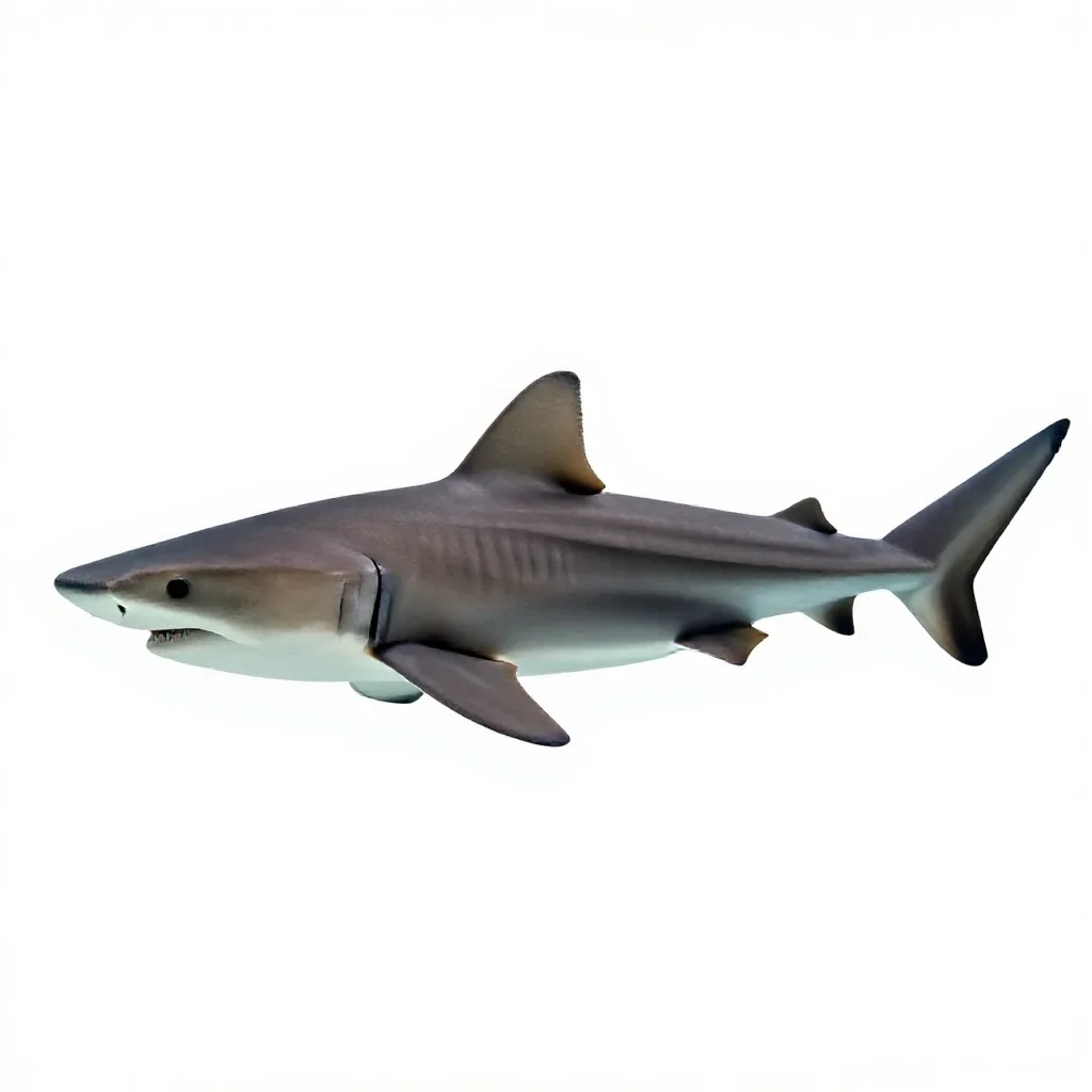 Nurse shark isolated on a white background