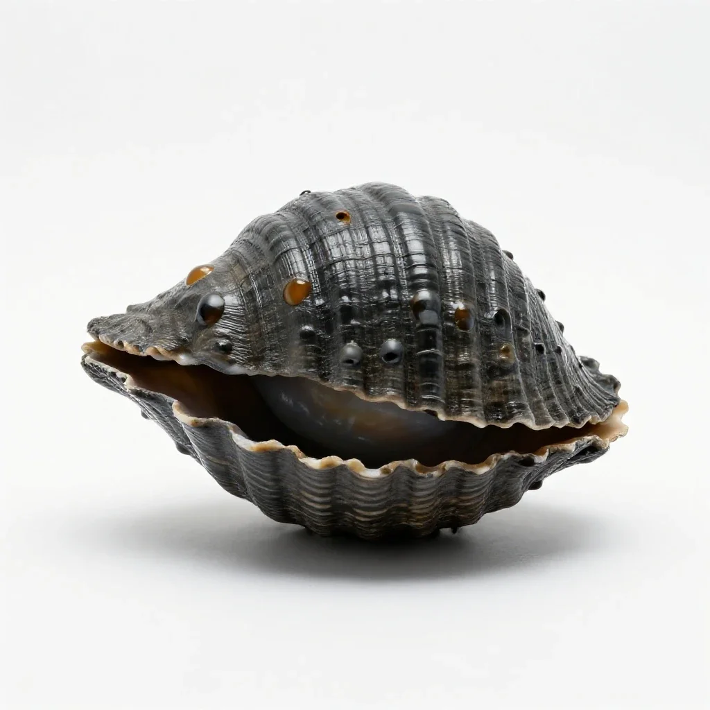 Piddock isolated on a white background