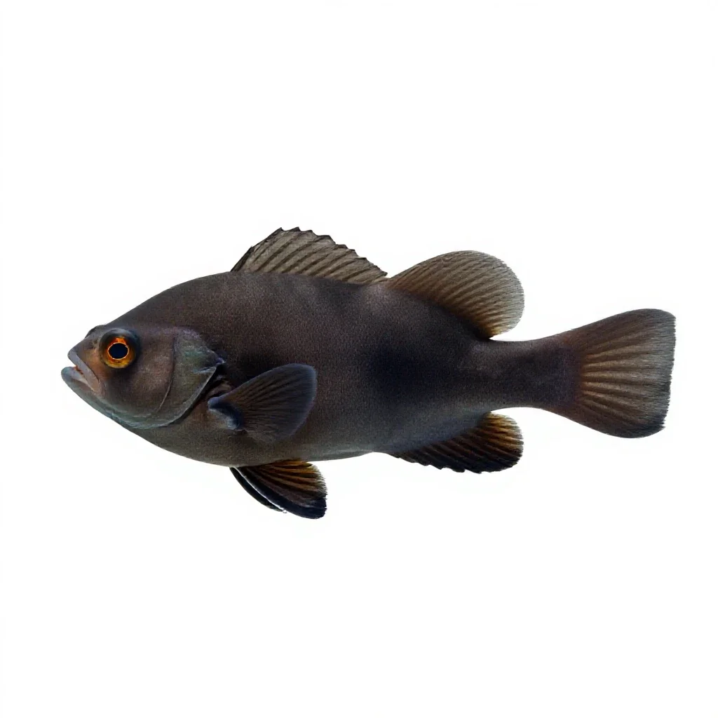 Rabbitfish isolated on a white background