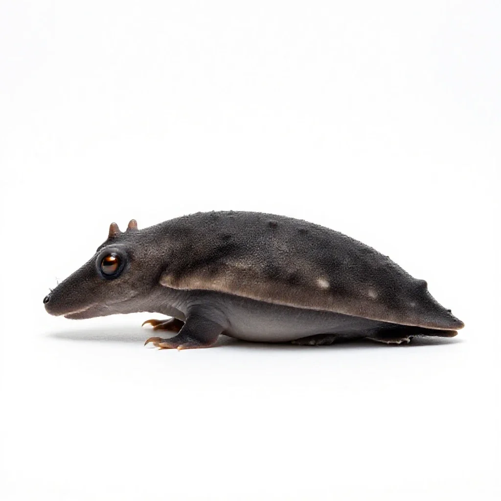 Sea hare isolated on a white background