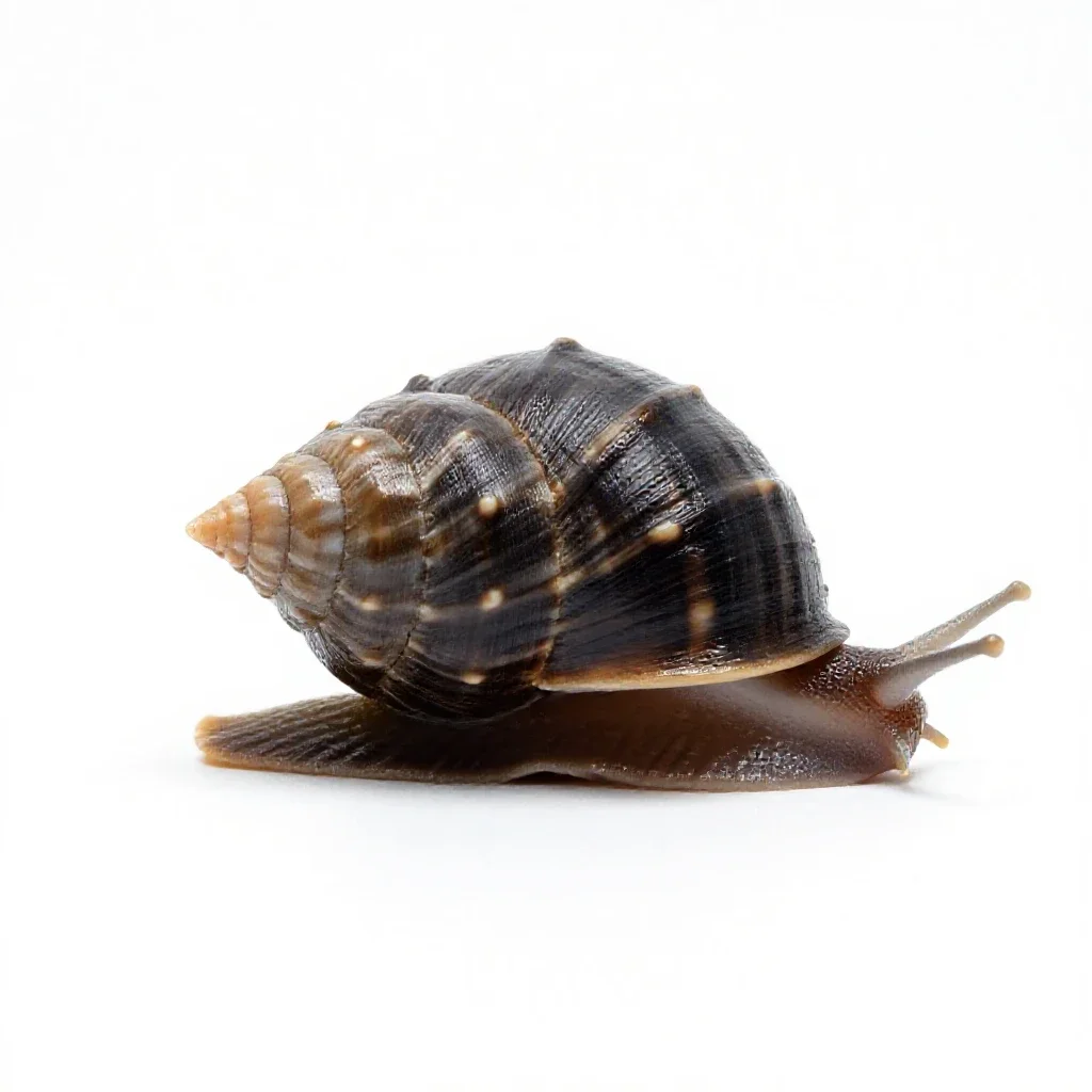 Seasnail isolated on a white background