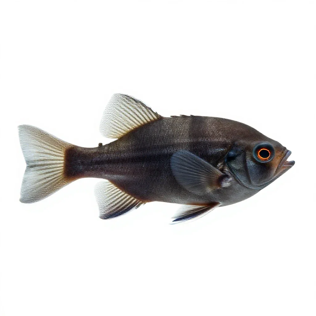 Shrimpfish isolated on a white background