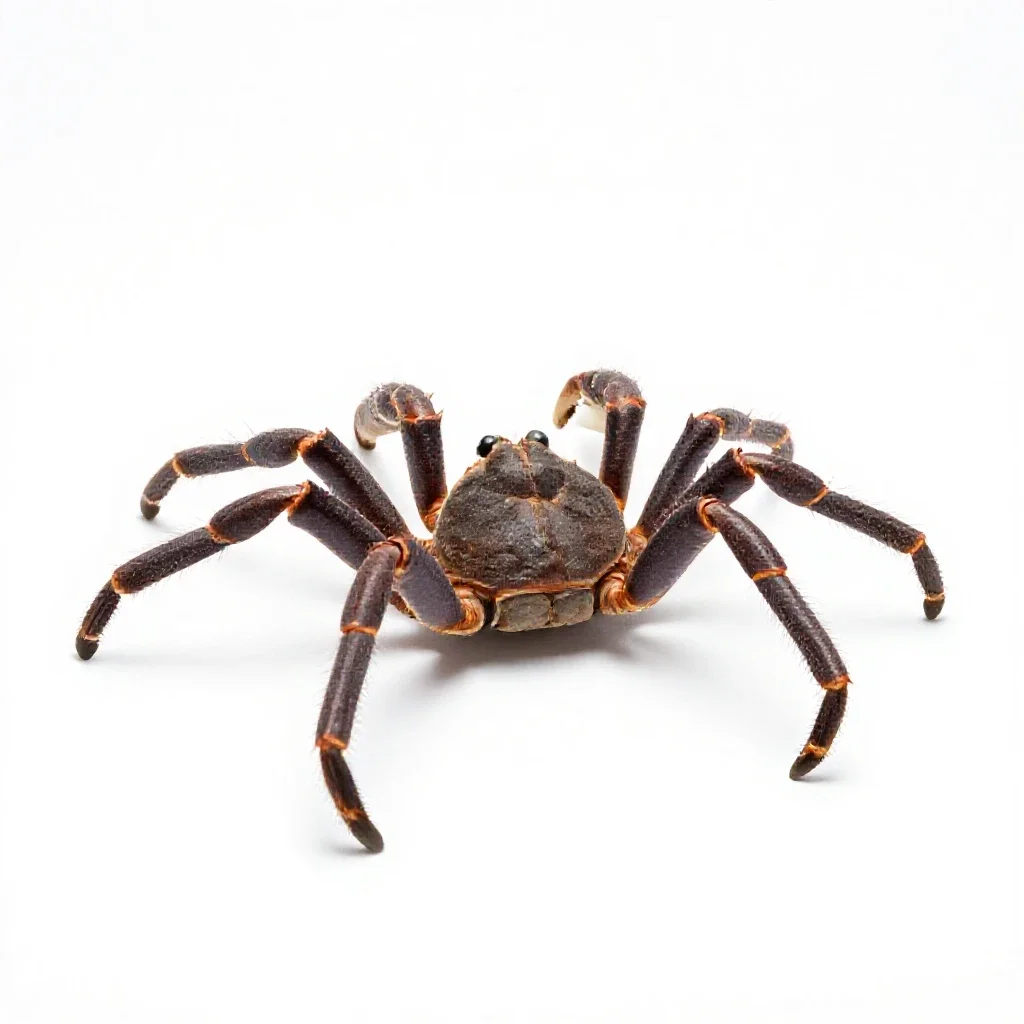 Spider crab isolated on a white background