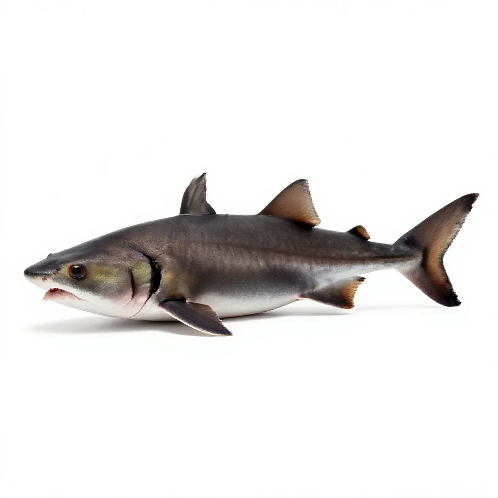 Spiny dogfish isolated on a white background