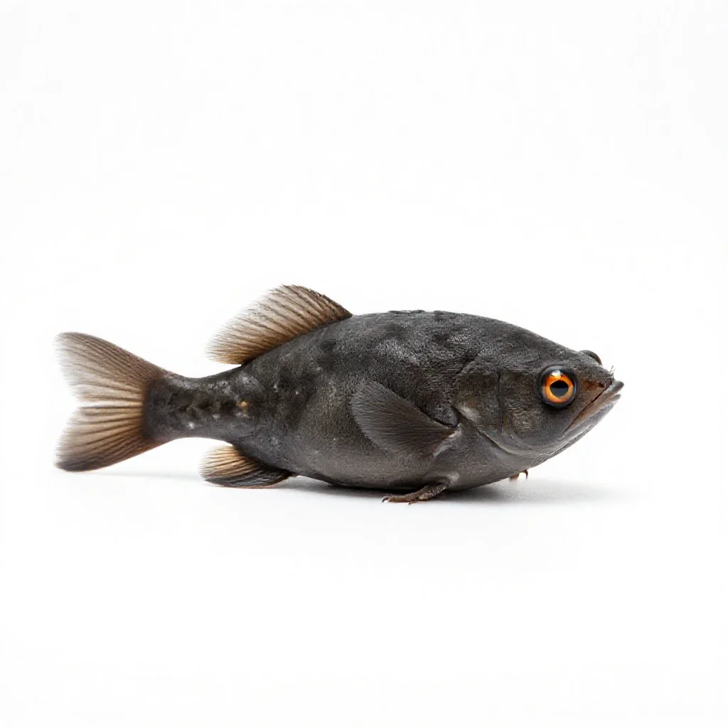 Stickleback isolated on a white background