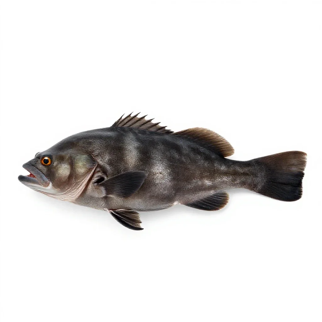 Elasmobranch isolated on a white background