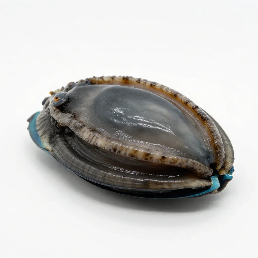 Ormer isolated on a white background