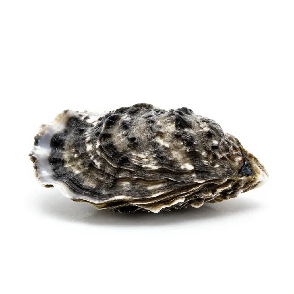Oyster isolated on a white background