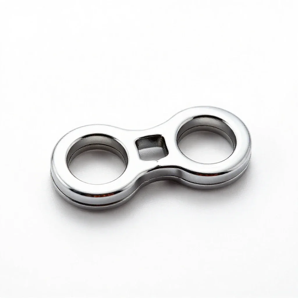 Brass knucks isolated on a white background