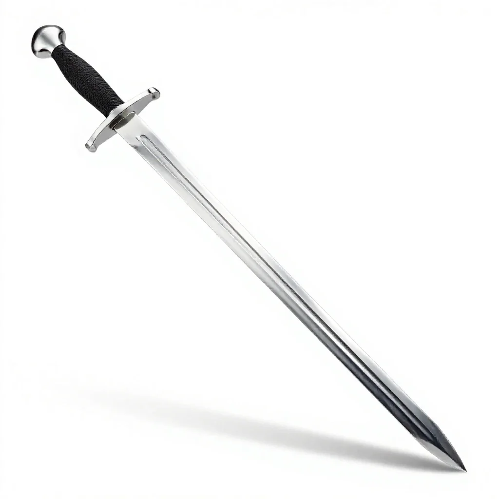 Broadsword isolated on a white background