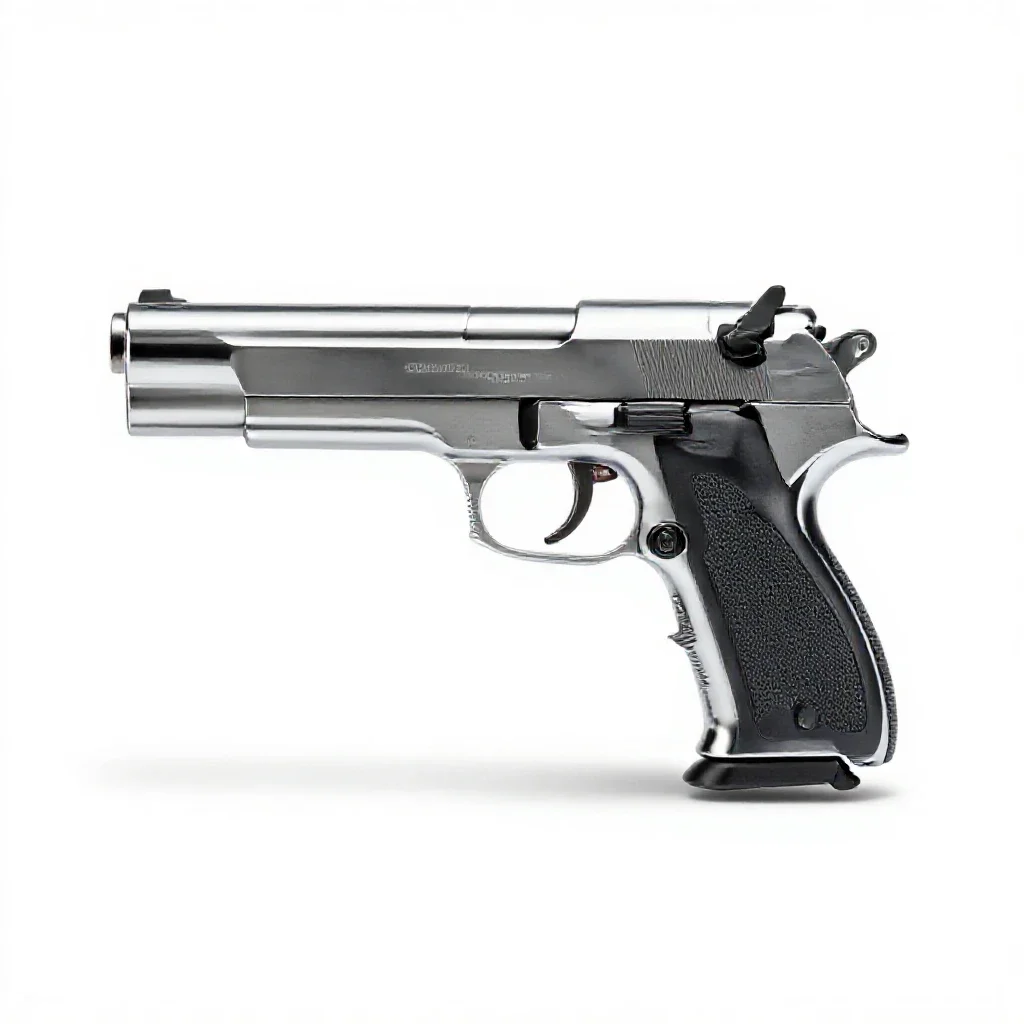 Burp gun isolated on a white background