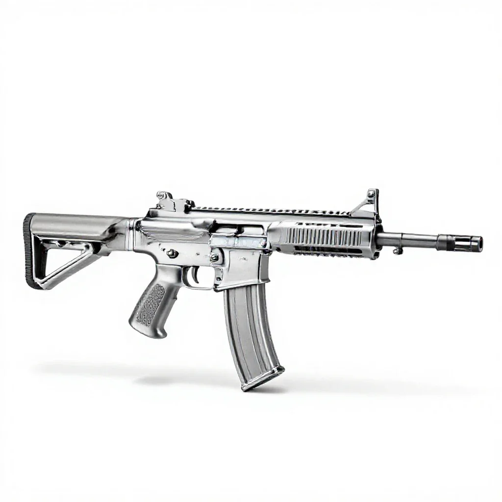 Carbine isolated on a white background