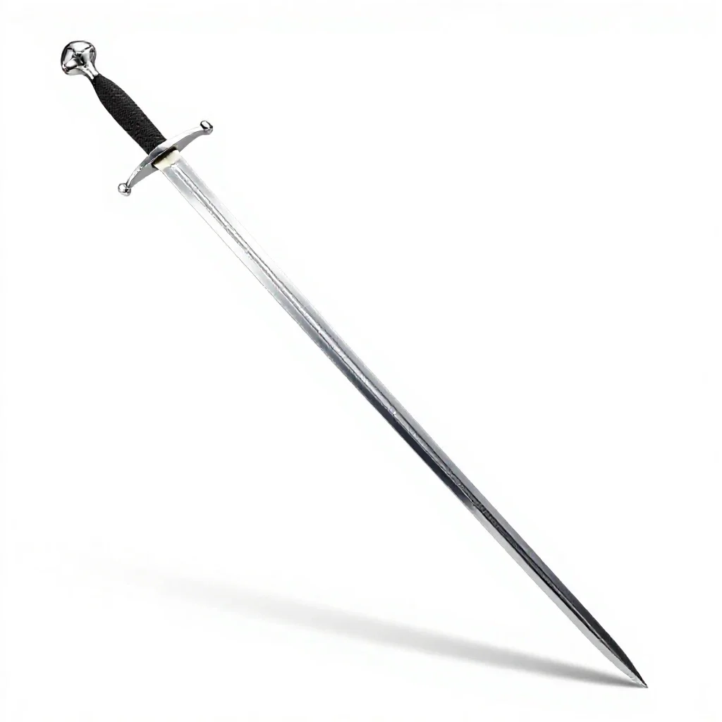 Cavalry sword isolated on a white background