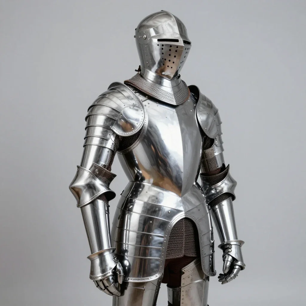 Cuirass isolated on a white background