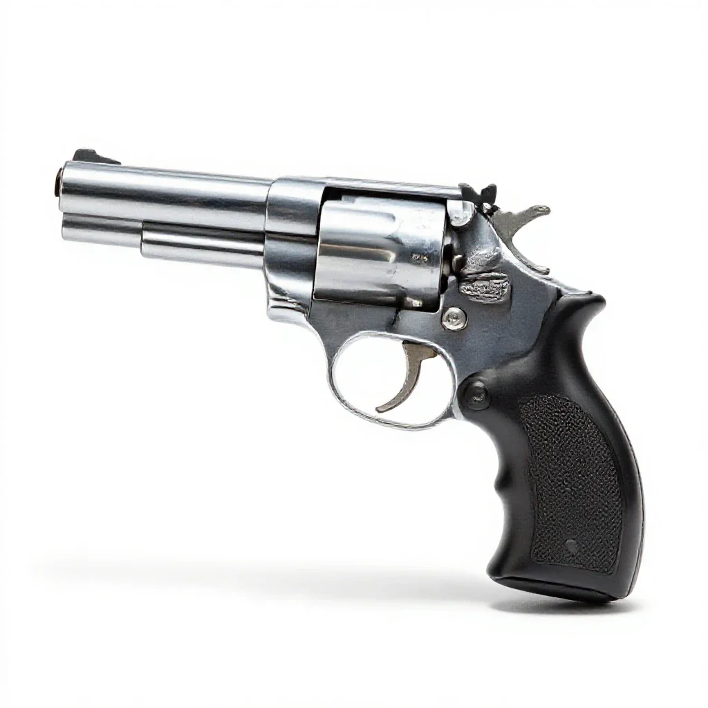Derringer isolated on a white background