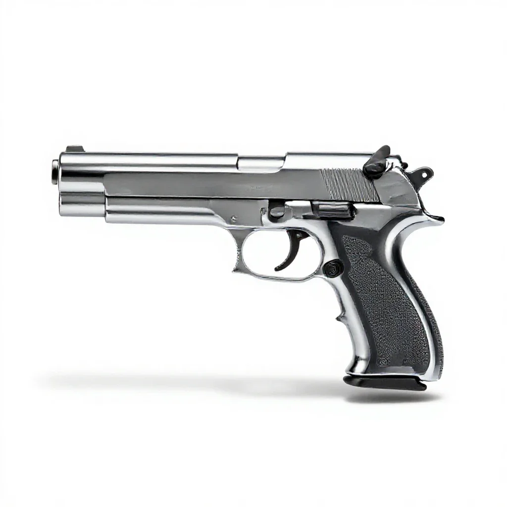 Gun isolated on a white background