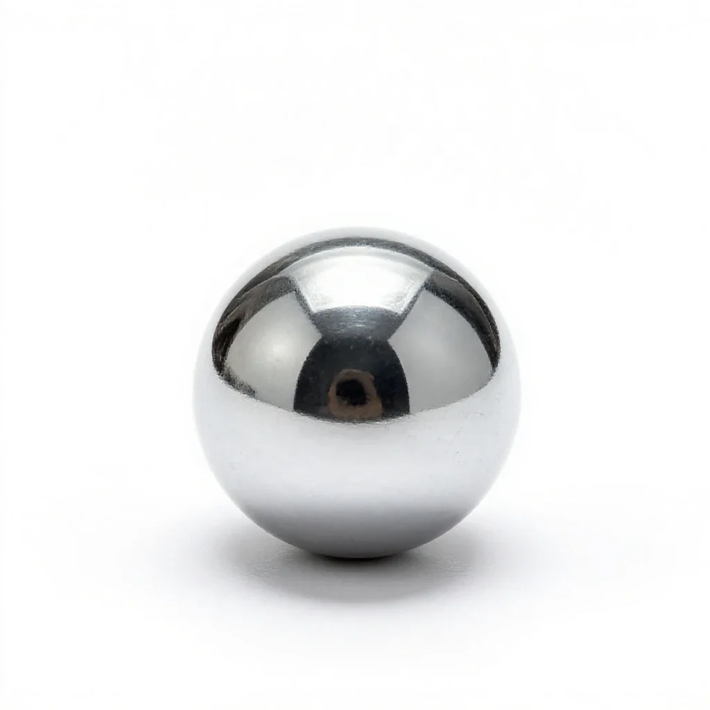 Musket ball isolated on a white background